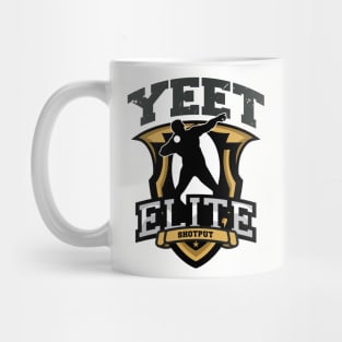 Yeet Elite Shotput Badge Track N Field Athlete Mug